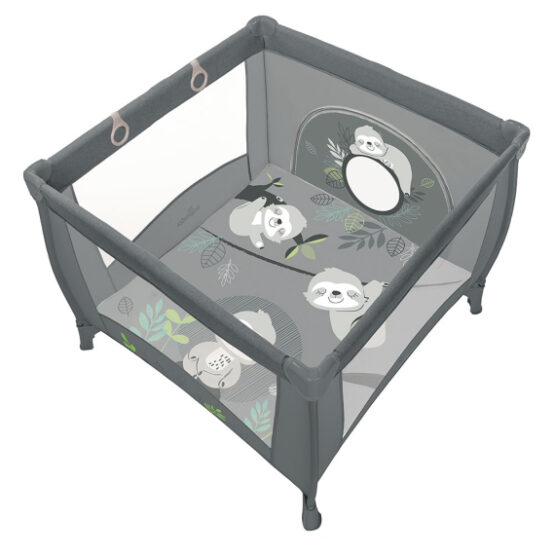 Кровать-манеж Baby Design Play Up — 17 Графит