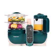 Многофункциональный кухонный комбайн 6 в 1 Babymoov Nutribaby+ Opal Green (A001136)