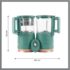 Robot multifunctional Babymoov Nutribaby Glass 4 in 1 din sticla si otel inoxidabil