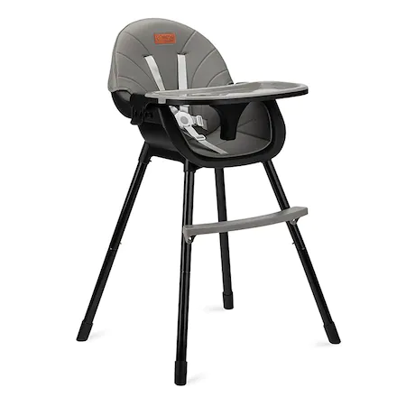 Стульчик для кормления MoMi Flovi Black (KRKA00018)