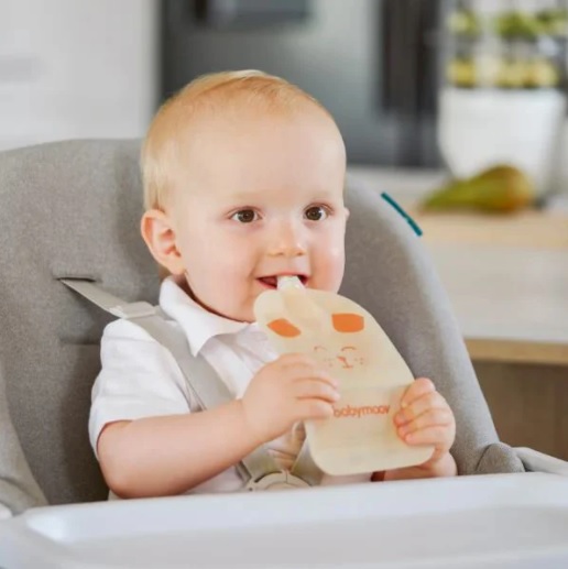 Set 20 pungi reutilizabile de hranire Babymoov ISY