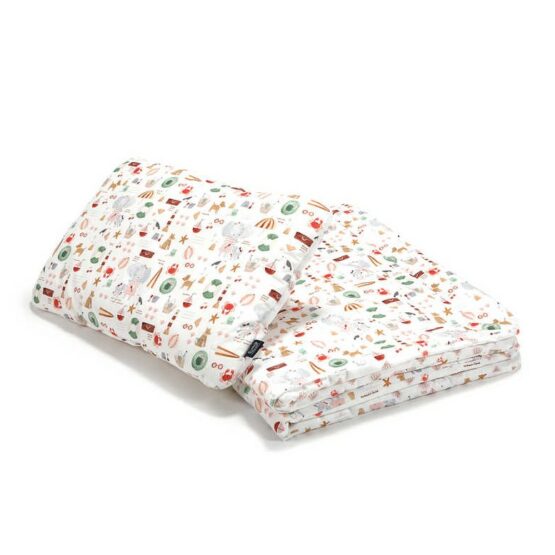 Комплект подушка + одеяло La Millou Plapuma 80×100 см Bamboo Riviera Girl