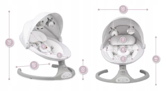 sezlong balansoar electric pentru copii