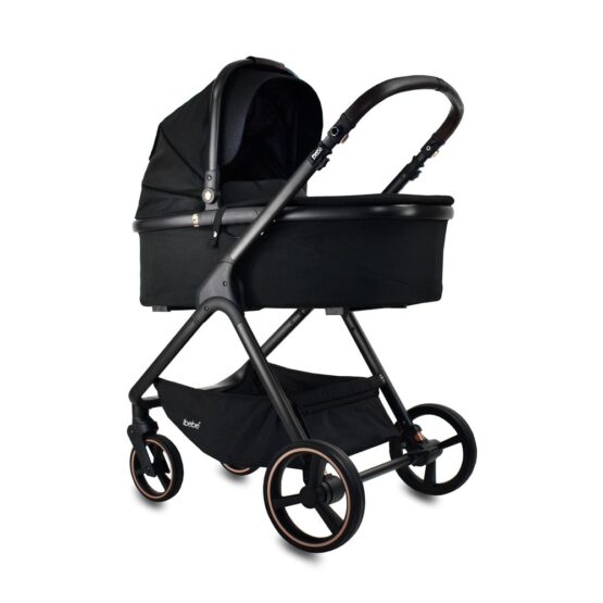 iBebe Коляска 2 в 1 ICE 04 Чёрный
