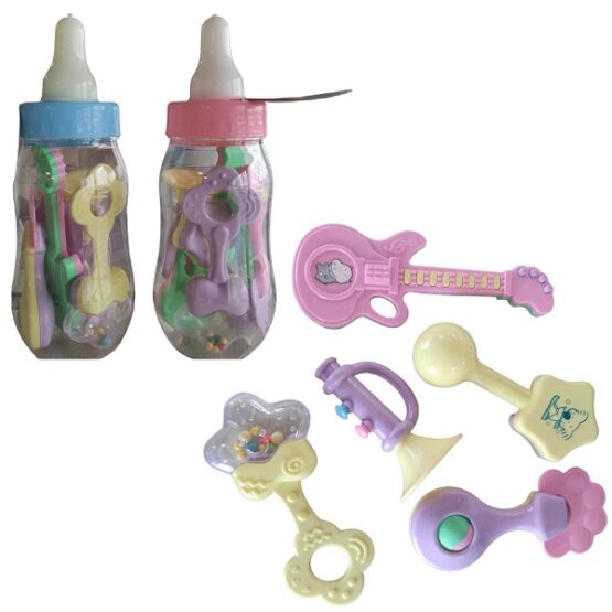 Набор звуковых игрушек «Бутылочка» 5 шт.