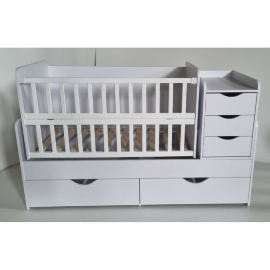 Patut Eucalyptus Larry Premium Transformer Transversal (DS-1002) Alb+Gri