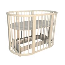 Pătuţ Eucalyptus Olivia Transversal (DS-702) Bej