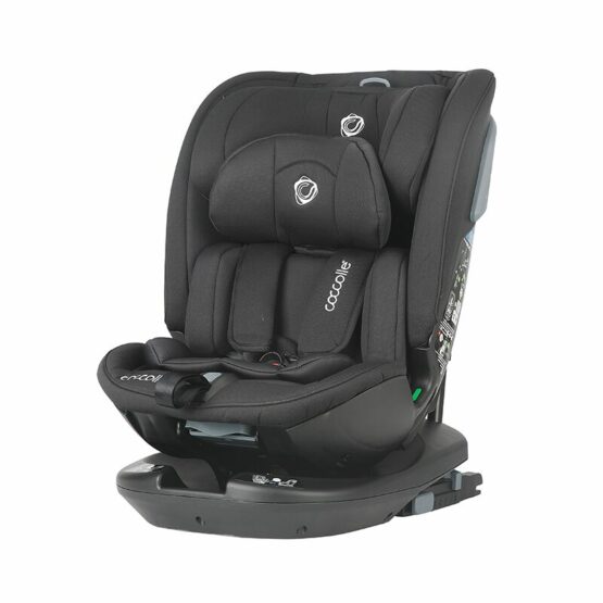 Вращающееся автокресло iSize 40-150 см (0-36 кг) Coccolle Velsa Jet black