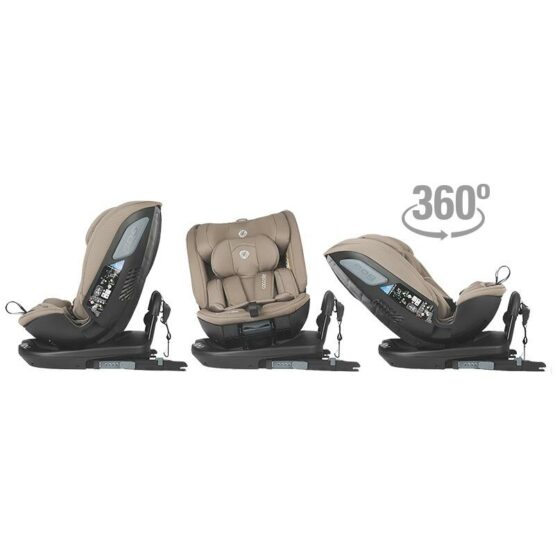 Scaun-auto-rotativ-iSize-40-150-cm-Coccolle-Velsa-Taupe-Brown