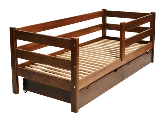 Pat Goydalka MONTANA cu sertar (1B119-4) Nucă 190x80cm