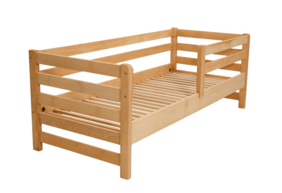 Кровать Goydalka AURORA без ящика (1B50-2) Натуральный 160×80см