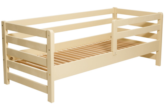 Кровать Goydalka AURORA без ящика (1B59-3) Слоновая кость 190×80см