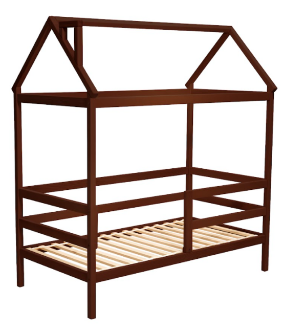 Кровать Goydalka TERRY без ящика (1B80-4) Орех 160×80см