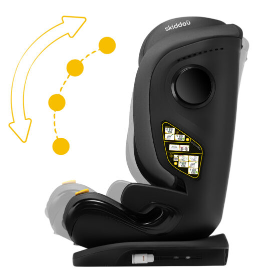 Scaun-auto-Skiddou-Taby-onyxblack