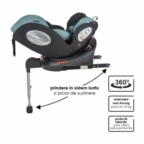 Scaun-auto-rotativ-0-36-kg-Coccolle-Vigo-Emerald-Green