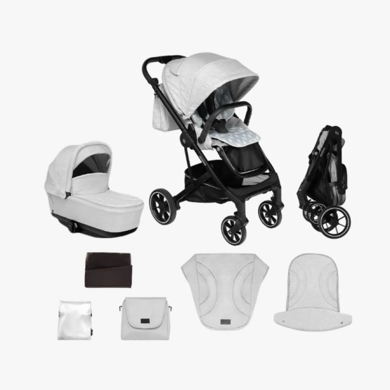 Коляска 2в1 Skiddou Moss nomadic dream (2020032) Серая