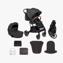 Carucior-2in1-Skiddou-Moss-onyx-Negru