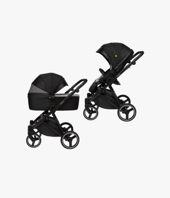 Коляска 2в1 Skiddou Oslo onyx (2020091) Черная