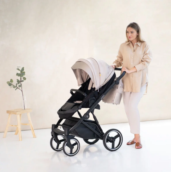 Carucior-2in1-Skiddou-Oslo-vanilla-delight-Beige
