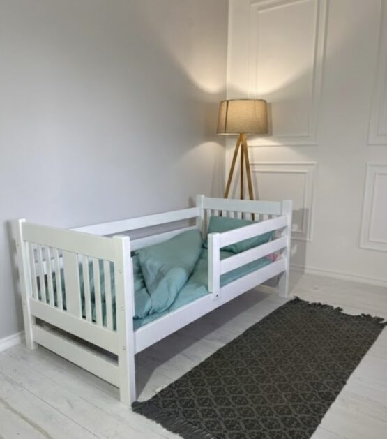 Pat Goydalka TADDY fără sertar (1B60-1) Alb 160x80cm