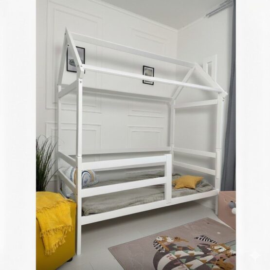 Кровать Goydalka TERRY без ящика (1B80-1) Белая 160×80см