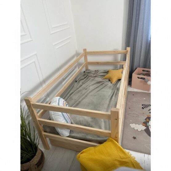 Pat Goydalka TERRY fără sertar (1B80-2) Natural 160x80cm