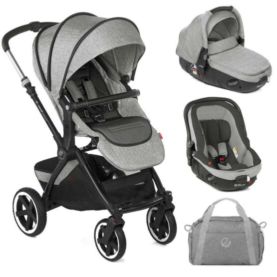 Коляска 3в1 Crosslight+Matrix Light 2 Jane (5607 U05) Серая