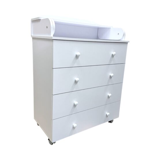 Детский комод Eucalyptus Garry80 (DSK-G801) Белый