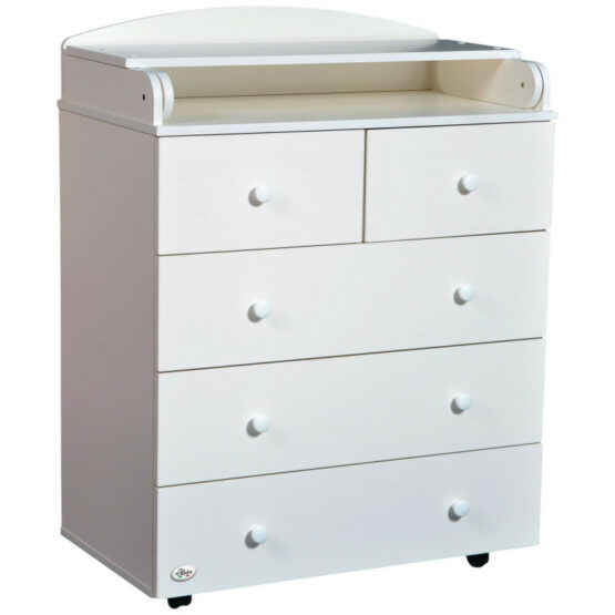 Детский комод Eucalyptus Garry80 Plus (DSK-GP801) Белый