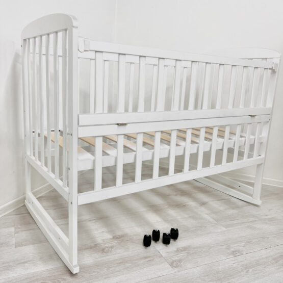 Pătuţ Eucalyptus Bimbi (DS-1101) Alb