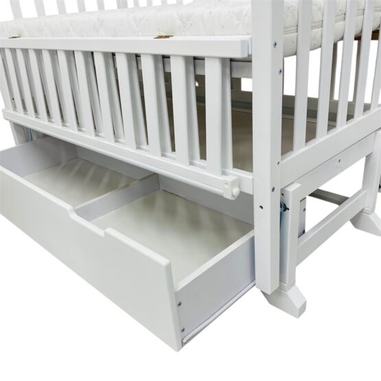 Pătuţ Goydalka ALEX PREMIUM UNIVERSAL (1B26-1) Alb