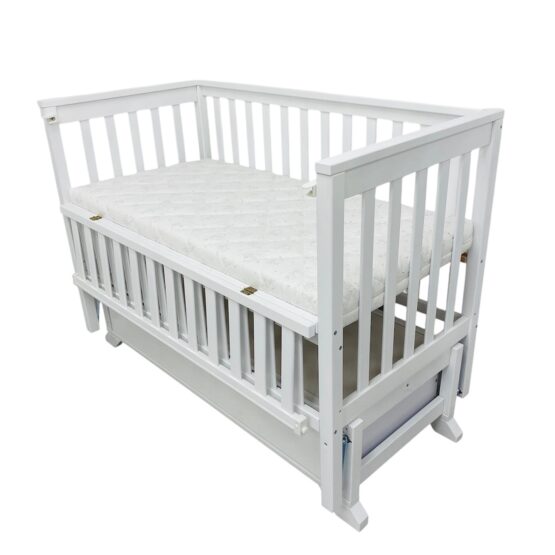 Pătuţ Goydalka ALEX PREMIUM UNIVERSAL (1B26-1) Alb