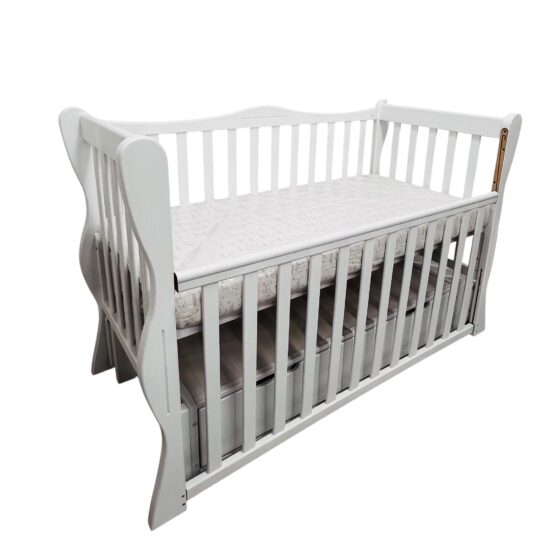 Детская кроватка Goydalka JOLY PREMIUM UNIVERSAL (1B36-1) Белая