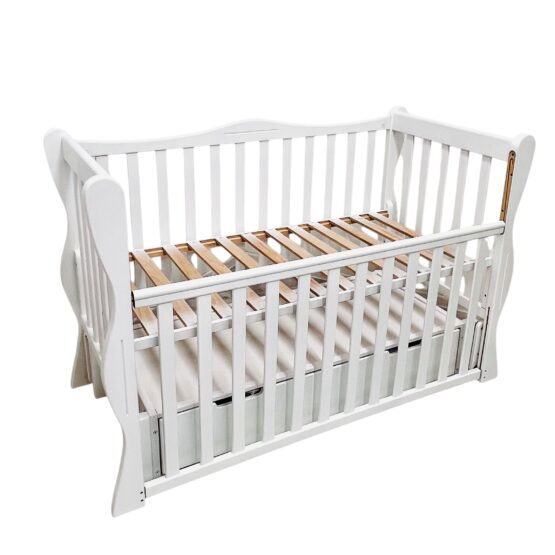 Pătuţ Goydalka Joly Premium (1B36-1) Alb