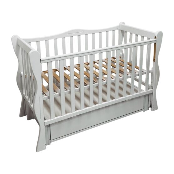 Pătuţ Goydalka Joly Premium (1B36-1) Alb