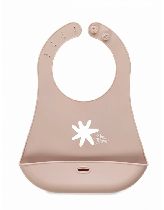 Нагрудник силиконовый Jane (010514 U09) Бежевый