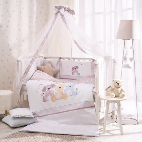 Lenjerie de pat pentru copii Perina Veneția (В7-01.2) Trei prieteni