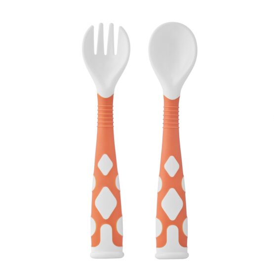 Набор посуды гибкий Roxy-Kids, Оранжевый (RFD-002-O)