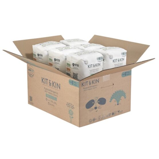 Chiloțel Hipoalergenic Ecologic Kit&Kin (99), mărimea 6, 15 kg, 108 buc.