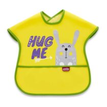 Baveta cu buzunar BabyJem Poly Large Bib Galbena