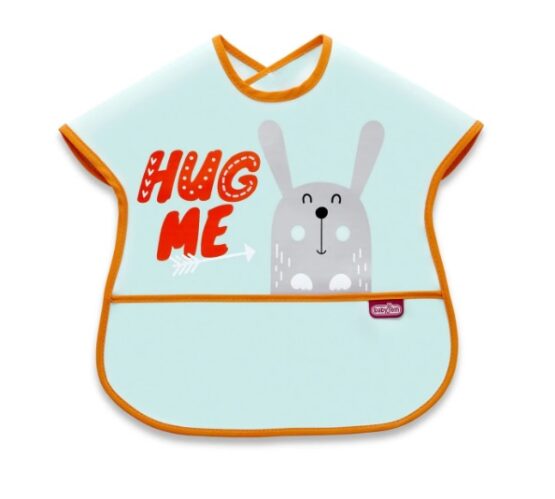 Baveta cu buzunar BabyJem Poly Large Bib Verde (029)