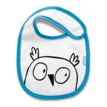 Baveta din bumbac BabyJem Bufnita Albastra