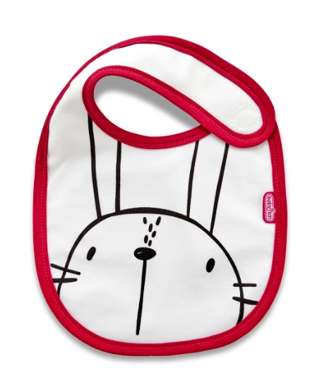 Хлопковый нагрудник BabyJem Кролик (607)