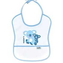 Baveta impermeabila BabyJem Poly Small Bib Albastra