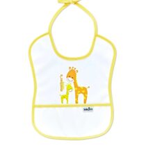 Baveta impermeabila BabyJem Poly Small Bib Galbena