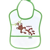 Baveta impermeabila BabyJem Poly Small Bib Verde