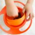Bol multifunctional cu capac si rotire 360 grade BabyJem Amazing Bowl Oranj