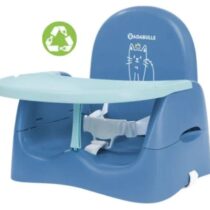 Booster pliabil Badabulle Nomad Albastru cu Pisicuta