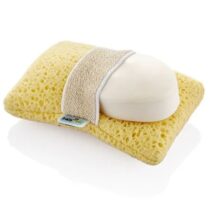 Burete tip manusa cu buzunar interior pentru sapun BabyJem