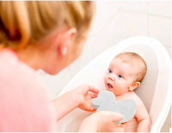 Buretel de baie pentru copii BabyJem Ursulet